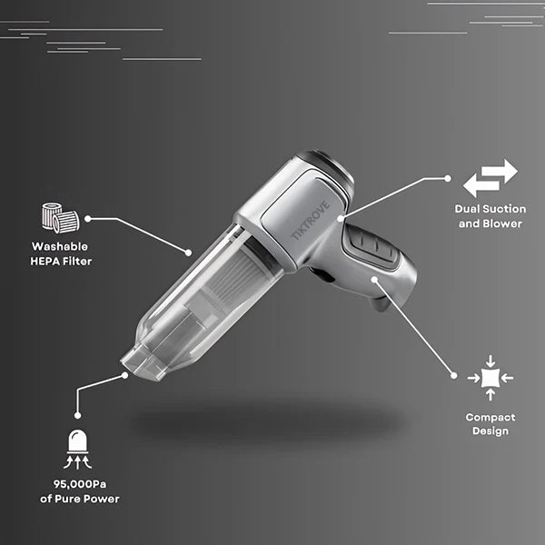 Souffleur d'air/aspirateur de voiture portable
