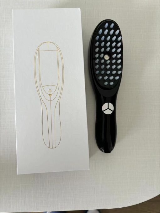 Brosse à cheveux phototherapique repousse des cheveux