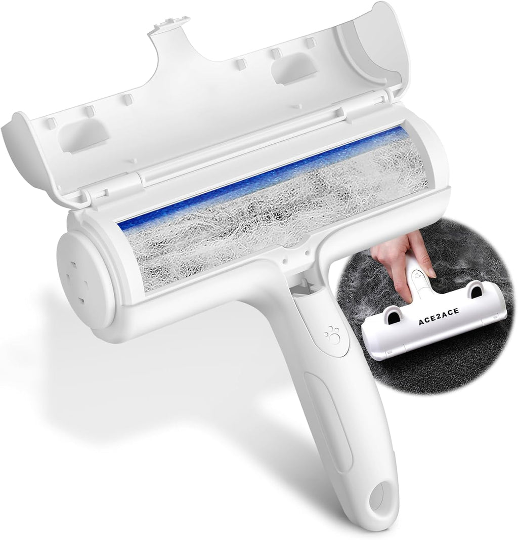Brosse Anti Poils Animaux pour Chat Chien, Rouleau Poils Animaux