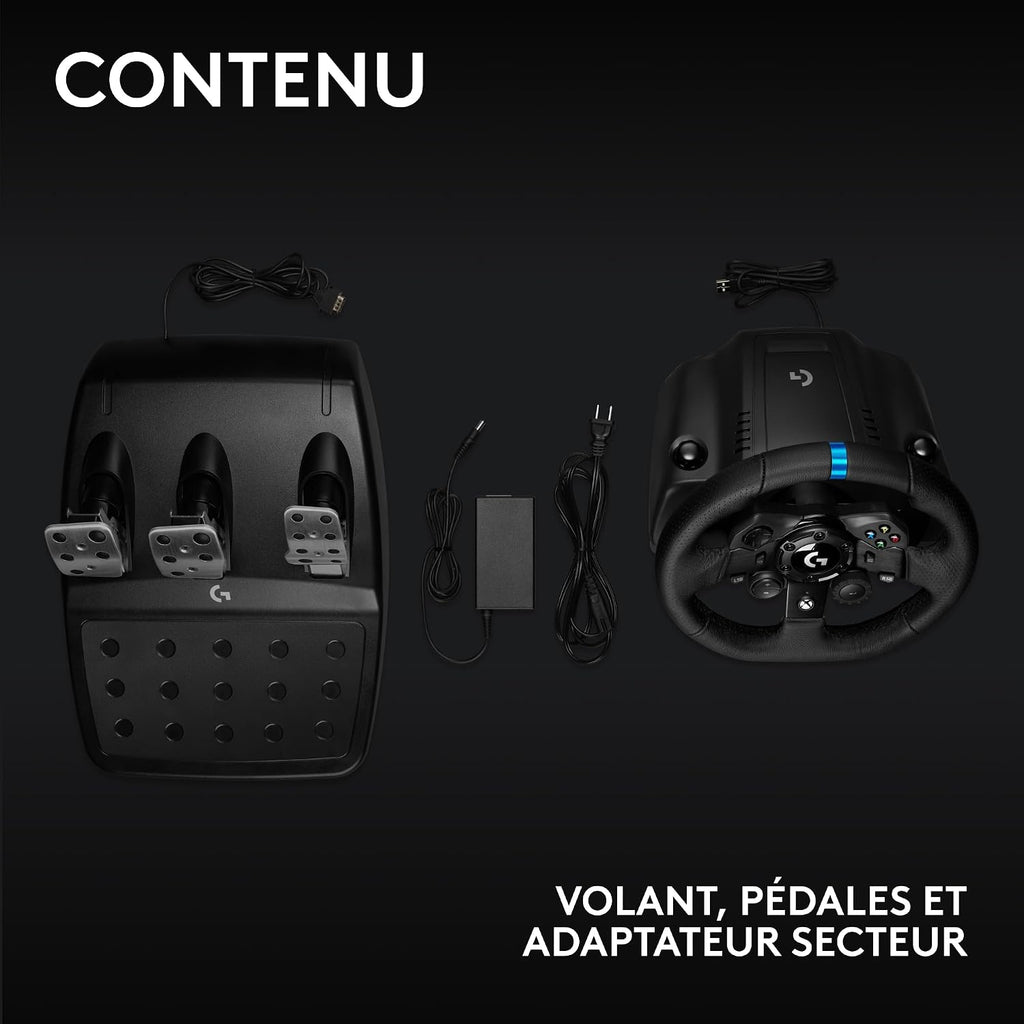 Logitech G G923 volant de course et pédales pour Xbox & PC