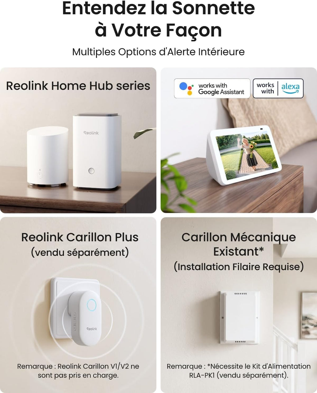 Sonnette vidéo intelligente Tuya WiFi pour la maison caméra de porte bidirectionnelle HD extérieure 1080P, prise en charge de la carte SD, stockage en nuage, étanche