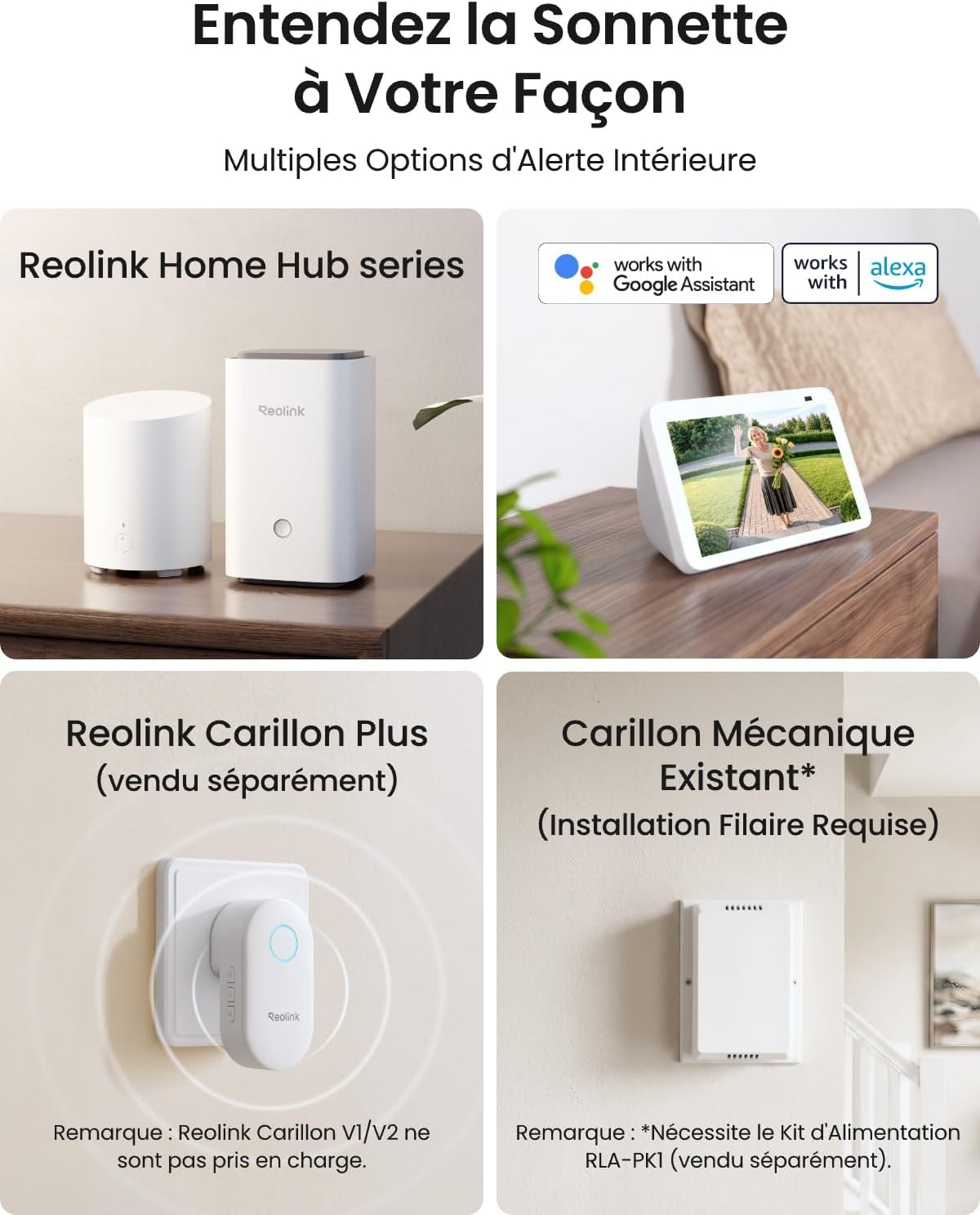 Sonnette vidéo intelligente Tuya WiFi pour la maison caméra de porte bidirectionnelle HD extérieure 1080P, prise en charge de la carte SD, stockage en nuage, étanche