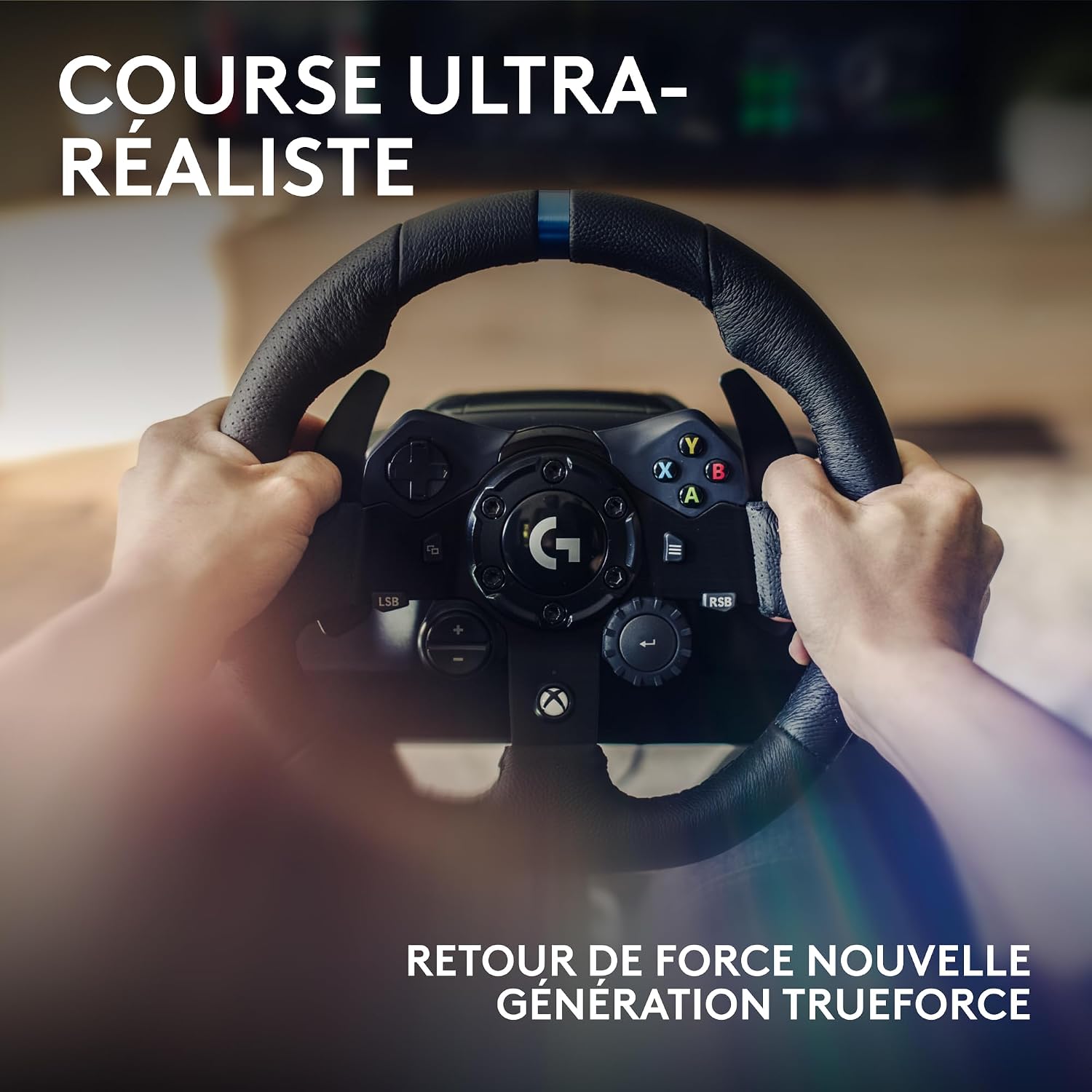 Logitech G G923 volant de course et pédales pour Xbox & PC