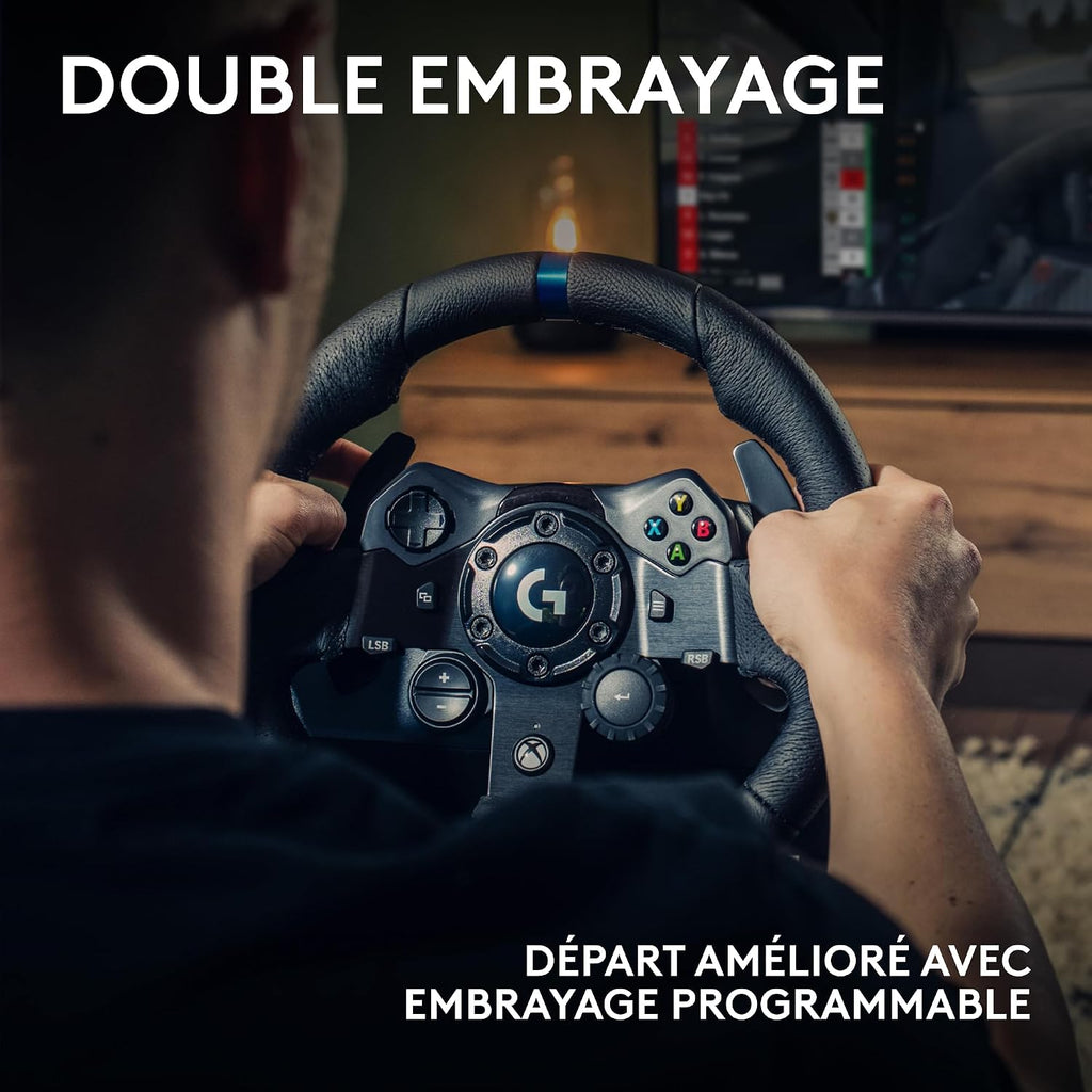 Logitech G G923 volant de course et pédales pour Xbox & PC