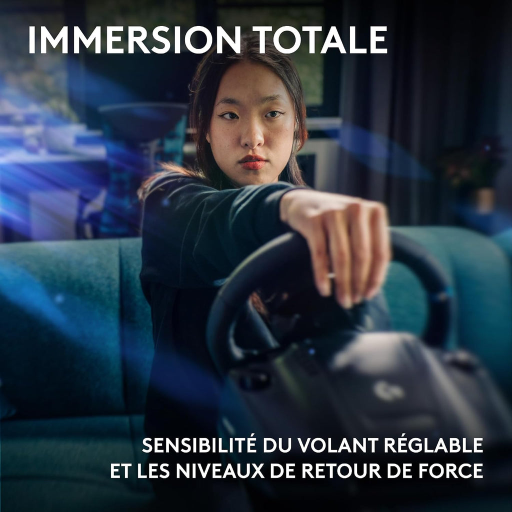 Logitech G G923 volant de course et pédales pour Xbox & PC