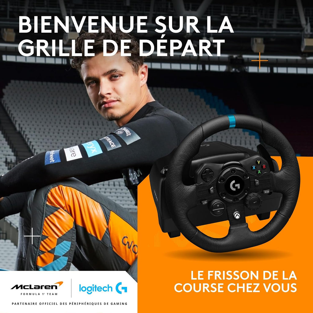 Logitech G G923 volant de course et pédales pour Xbox & PC