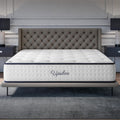 Matelas 30 cm à Ressorts Ensachés Upsilon - Matelas  Noyau Hybride - Épais 30 cm