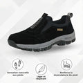 Chaussures orthopédique a enfiler pour hommes soulagement douleur pieds et dos  Orthoconfort