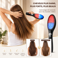 Brosse à cheveux phototherapique repousse des cheveux