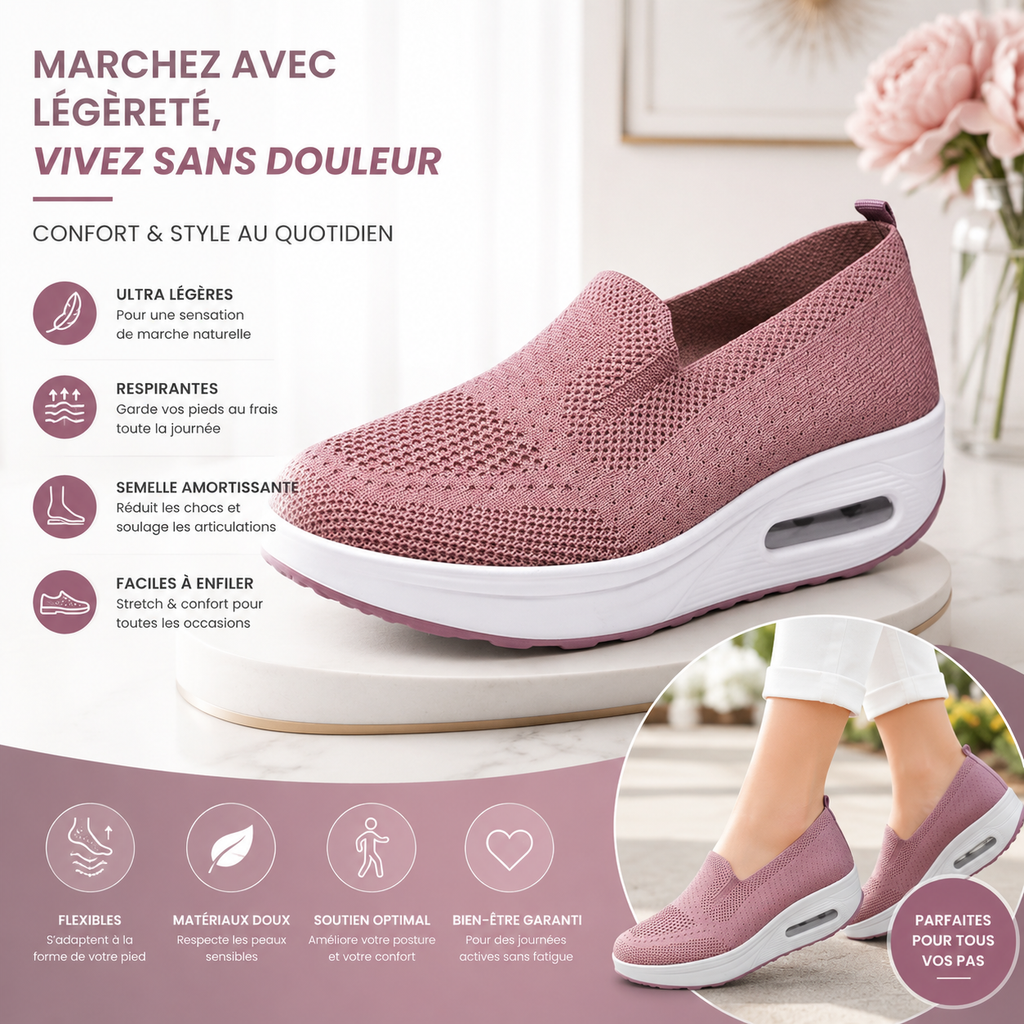 Chaussures de marche orthopédiques pour femmes