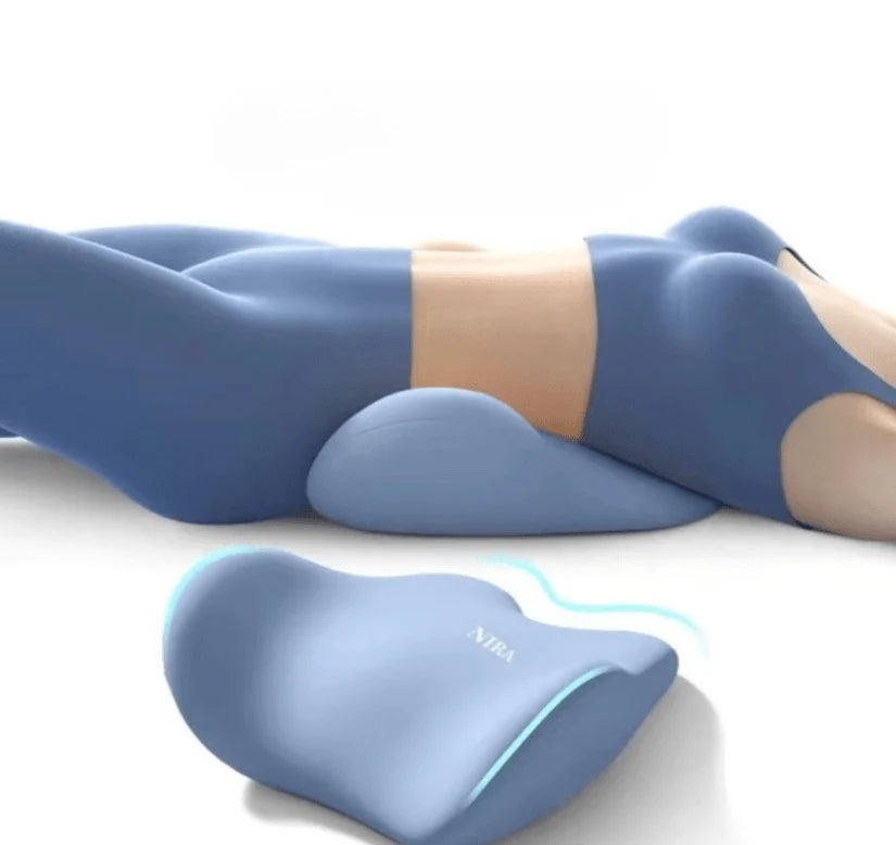 Coussin Lombaire orthopédique - Soutien Lombaire Ergonomique en Mousse à mémoire de Forme pour lit et canapé - Soulagement du Bas du Dos - Housse rafraîchissante Amovible et Lavable