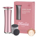 Rapeuse Pieds électrique Professionnelle 12 cm - avec 120 Disques Abrasifs et Vitesse Variable - Pour Pedicure et Soin des Pieds à Domicile - Rose