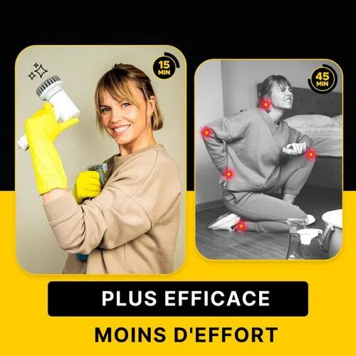 Brosse nettoyage rotative électrique MasionVela