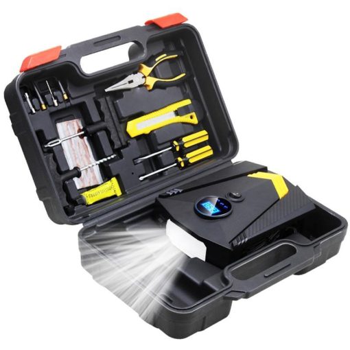 Compresseur d’air portatif 150 psi – gonfleur pneu de voiture portable